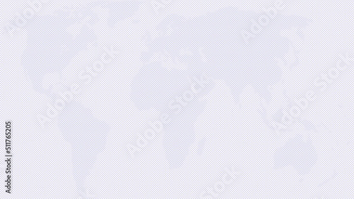 Pale dotted halftone world map, vaguely visible. Abstract world map in 4k resolution. Copy space.