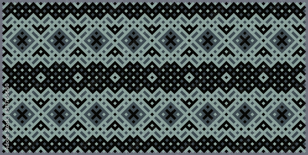 Multicolor truchet tiling connections illustration Multicolor truchet tiling connections illustration
