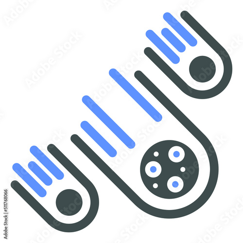 Meteorites Icon Style
