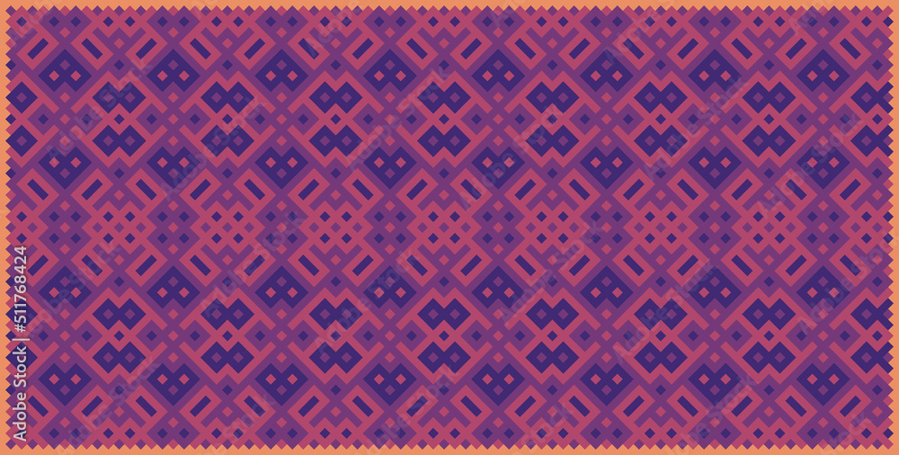 Multicolor truchet tiling connections illustration Multicolor truchet tiling connections illustration