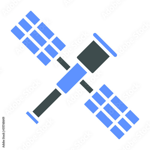 Hubble Telescope Icon Style