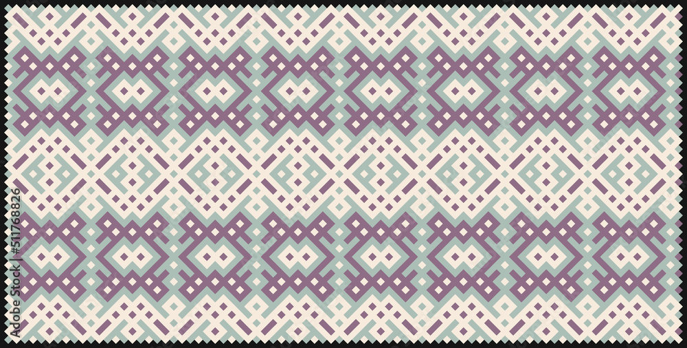 Multicolor truchet tiling connections illustration Multicolor truchet tiling connections illustration