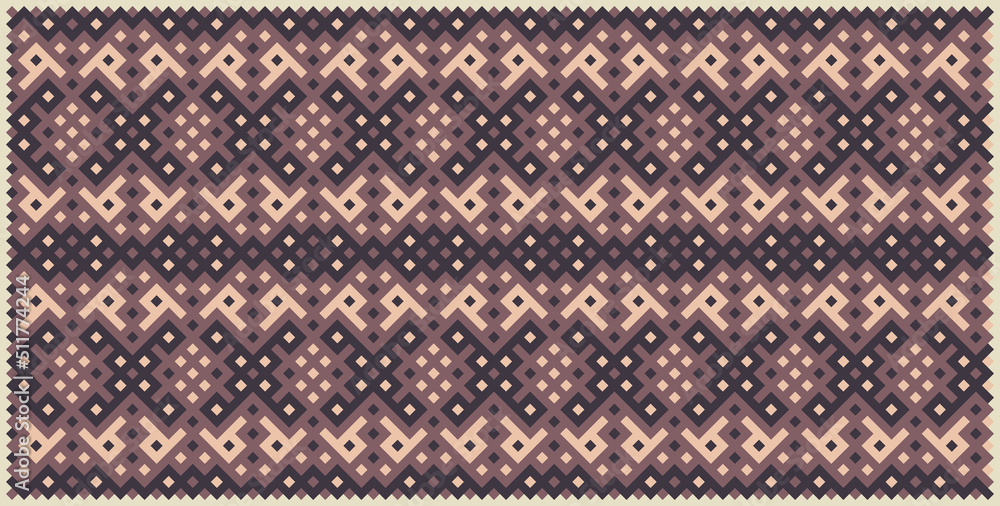 Multicolor truchet tiling connections illustration Multicolor truchet tiling connections illustration