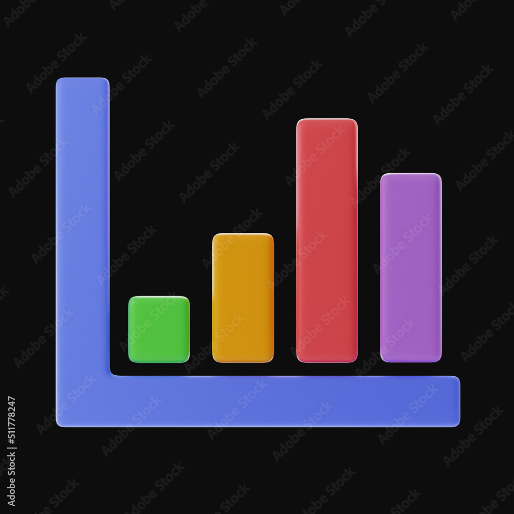 Premium Business Finance icon 3d rendering on isolated background Premium Business Finance icon 3d rendering on isolated background