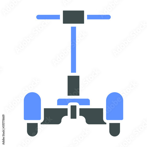 Police Segway Icon Style