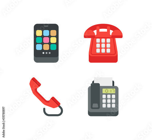 Communication technology vector isolated icon