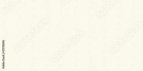 Handmade subtle botanical patterned washi paper border. Seamless speckled white on white card stock sheet. Japanese washi effect fiber background copy space. Wedding stationery high resolution jpg photo