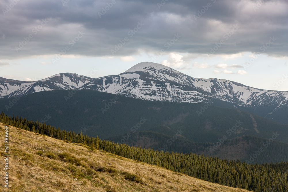 The best view comes after the hardest climb, the Mount Hoverla, The Carpathians