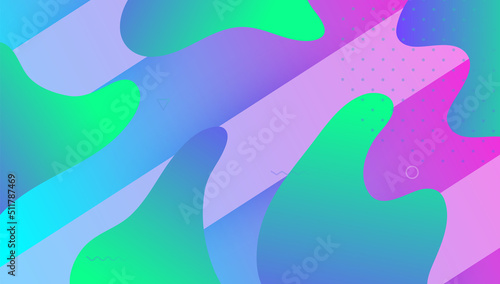 Futuristic Layout. Wave Neon Poster. Geometric Website. Purple Plastic Background. Flat Landing Page. Horizontal Geometry. Hipster Page. Liquid Flyer. Violet Futuristic Layout