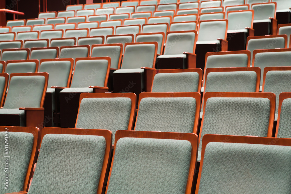 Naklejka premium コンサート会場の座席 