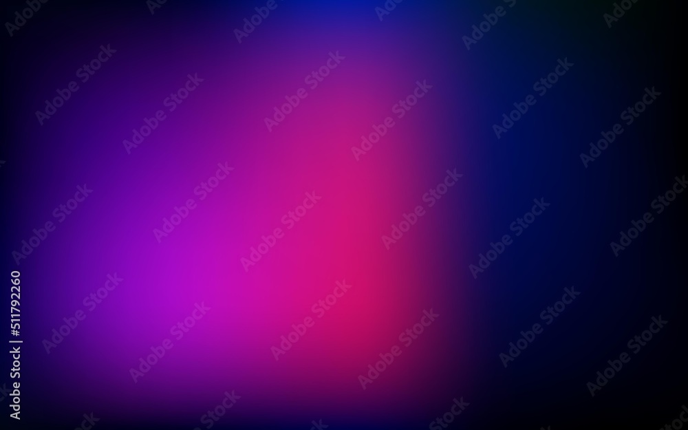 Obraz premium Dark pink, blue vector blurred pattern.