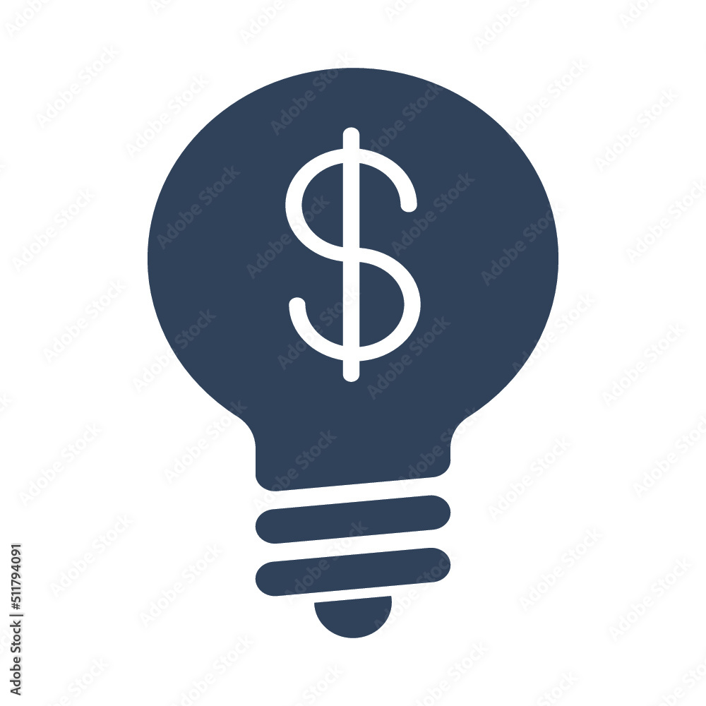 Money Making Ideas. Flat style design icon
Money Making Ideas. Flat style design icon
