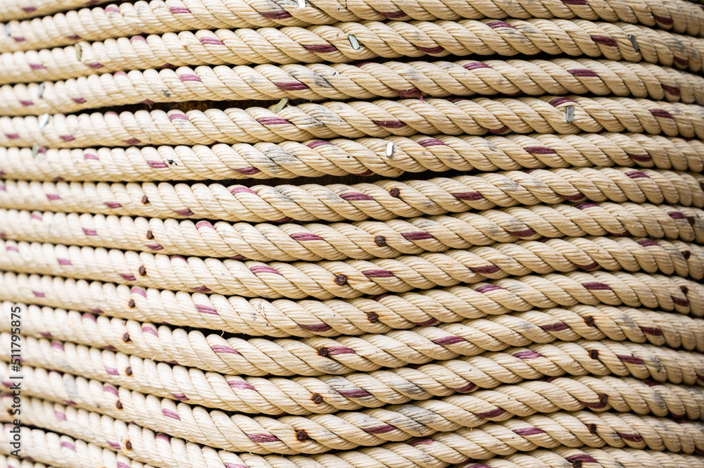 Close up of seamless and pattern of rope. The use of ropes for hunting, carrying, lifting, and climbing etc. Close up of seamless and pattern of rope. The use of ropes for hunting, carrying, lifting, and climbing etc.