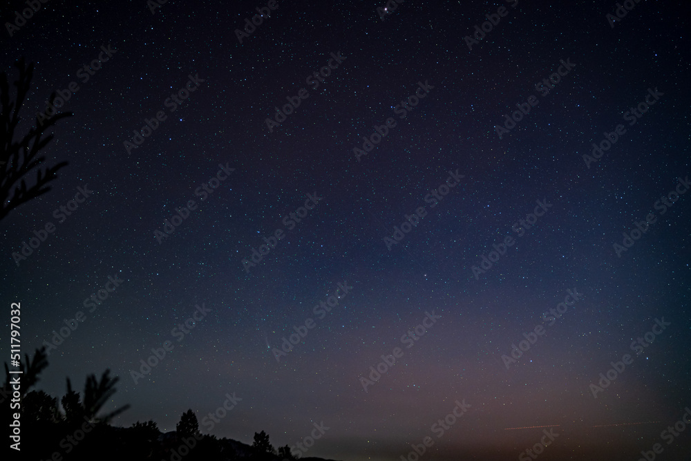 sky with stars sky with stars