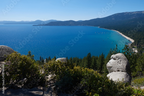 Fototapeta Naklejka Na Ścianę i Meble -  Monkey Rock, Incline Village, NV