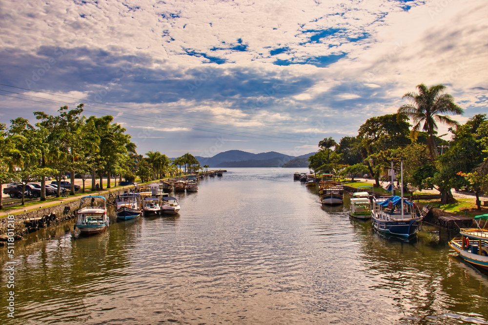 paisagens da cidade de Paraty no Rio de Janeiro-Brasil-landscapes of the city of Paraty in Rio de Janeiro-Brazil