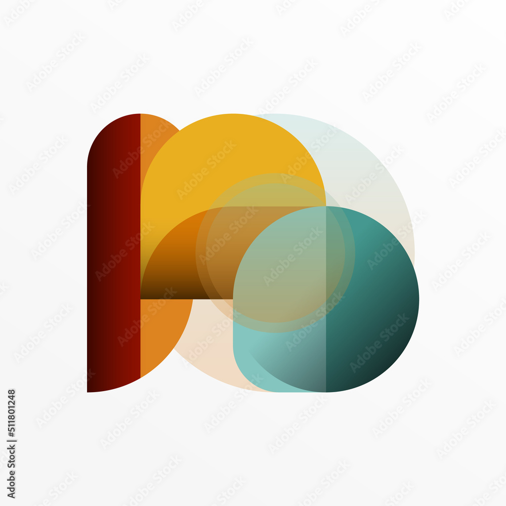 Round triangle shapes lines and circles. Geometric vector illustration for wallpaper banner background or landing page Round triangle shapes lines and circles. Geometric vector illustration for wallpaper banner background or landing page