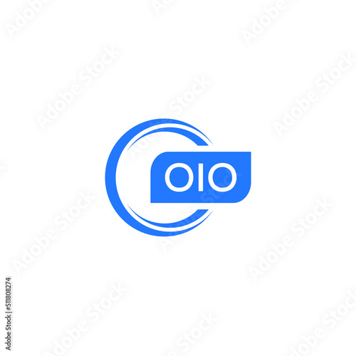 OIO letter design for logo and icon.OIO typography for technology, business and real estate brand.OIO monogram logo.vector illustration. photo