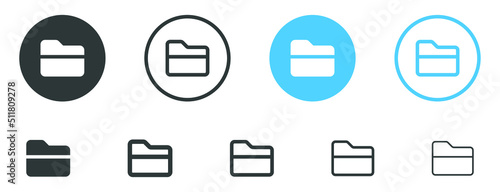 folder icon, file document archive icon sign - data storage folder file document icon button