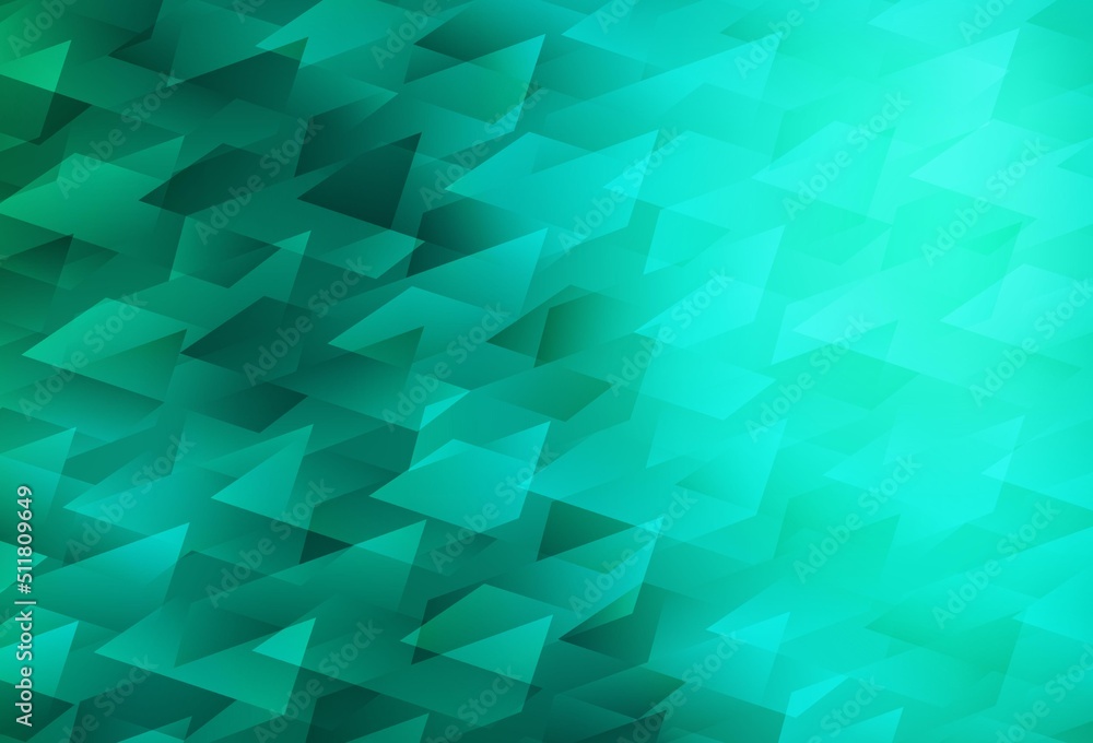 Light Green vector texture in rectangular style. Light Green vector texture in rectangular style.
