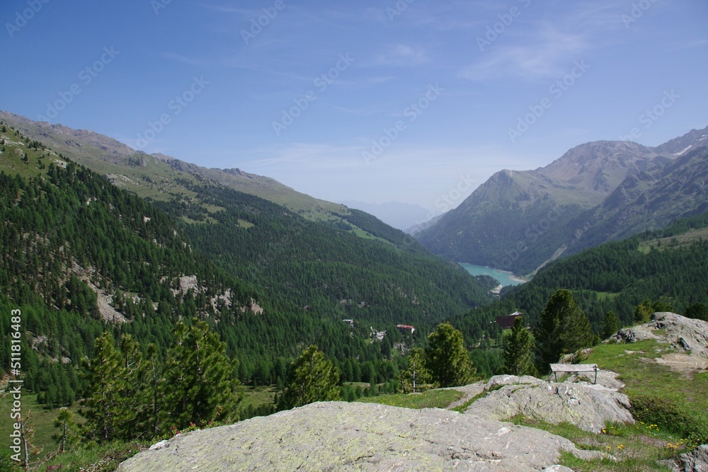 Landschaft im hinteren Martelltal Landschaft im hinteren Martelltal