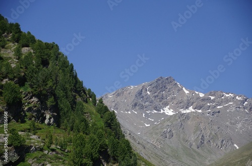 Landschaft im hinteren Martelltal