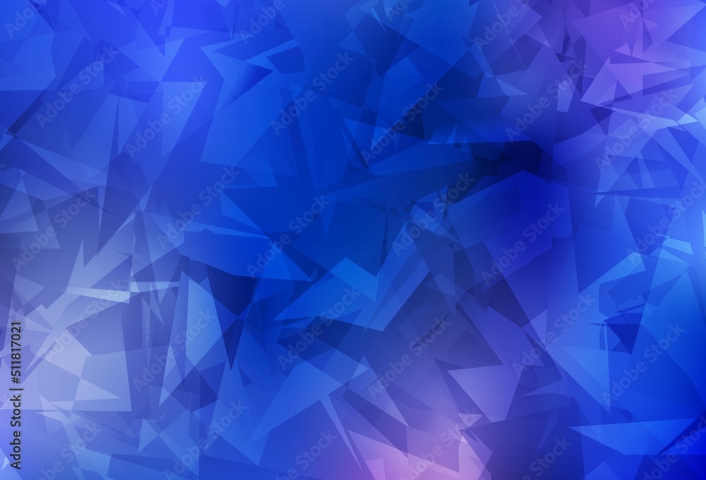 Light BLUE vector pattern with random polygonals. Light BLUE vector pattern with random polygonals.