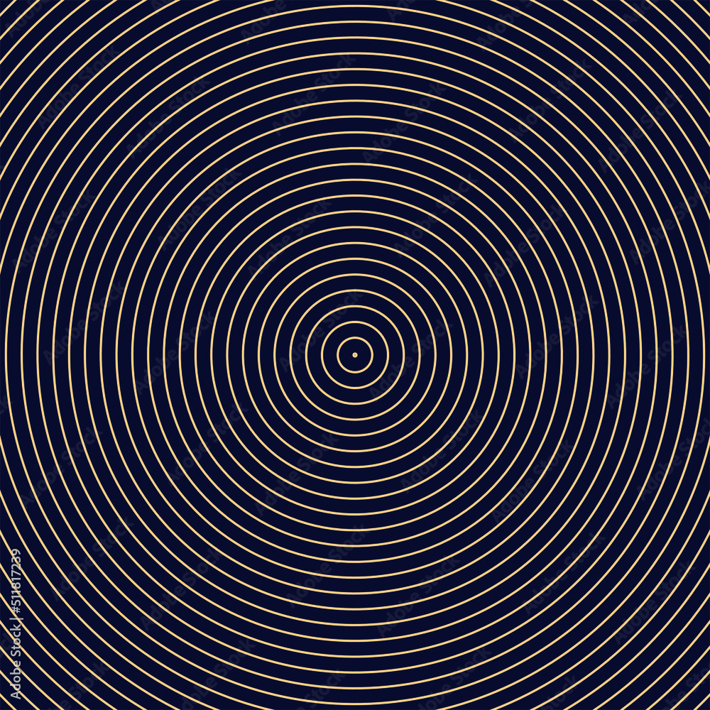 Circle Illusion golden black Circle Illusion golden black