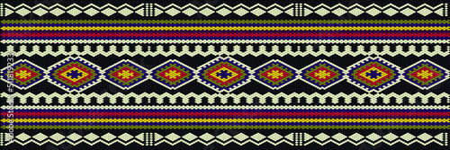 Folk ornament, national pattern, ethnic embroidery, ornamental texture, traditional geometric motives of the tribes of the African continent.