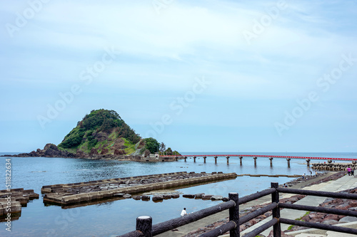 【山形県鶴岡市由良海岸】由良海岸は日本の渚100選、快水浴場100選に選ばれた美しい海岸