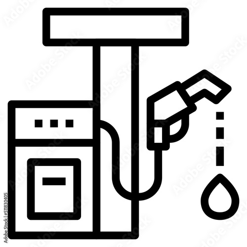 petrol station icon