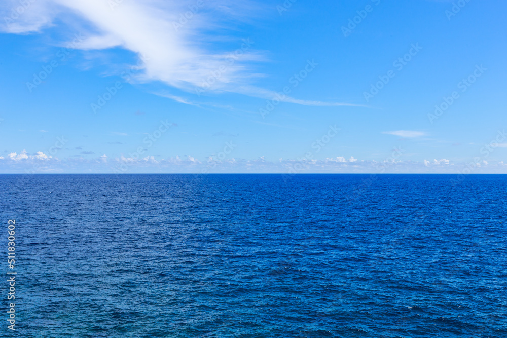 Obraz premium 空と海 東平安名崎 宮古島 沖縄