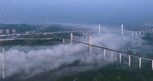 yubei deqing cai home jialing river bridge photo