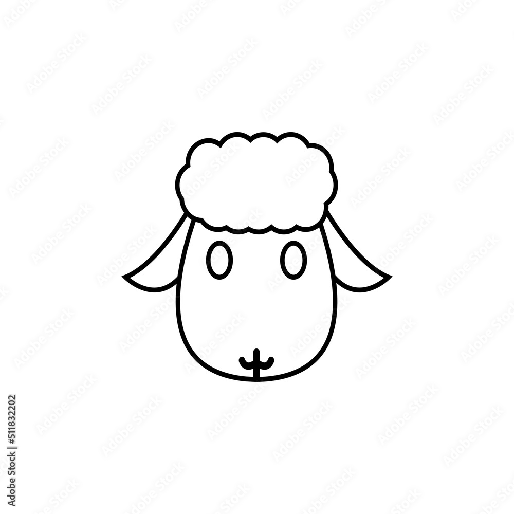 sheep vector element illustration design sheep vector element illustration design