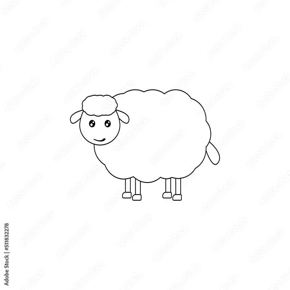 sheep vector element illustration design sheep vector element illustration design