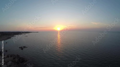 Western Kazakhstan. Zhygylgan area. Coast of the Caspian Sea.