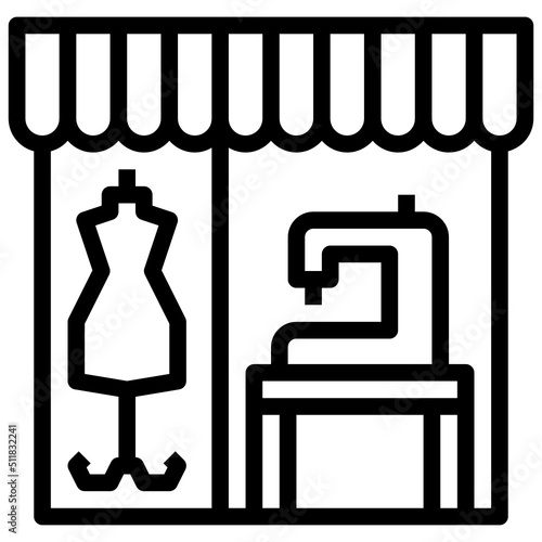 tailor shop icon