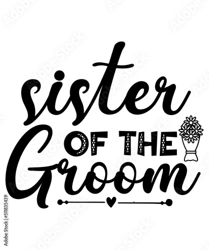 Wedding SVG Bundle, Mr and Mrs Svg, wedding svg files, Bridesmaid Svg, Bride Svg, Flower Girl Svg, groom svg