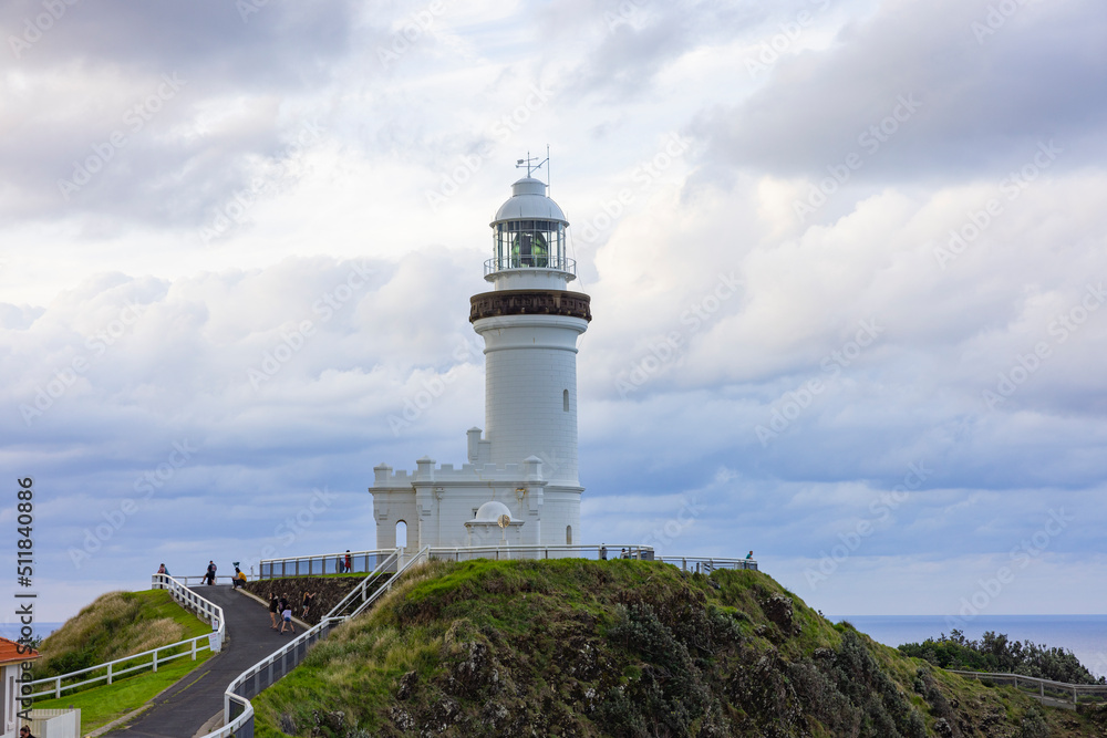 Cape Byron Lighthouse situated at the most easterly point of Australia, Byron Bay, New South Wales