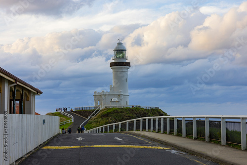 Cape Byron Lighthouse situated at the most easterly point of Australia, Byron Bay, New South Wales photo