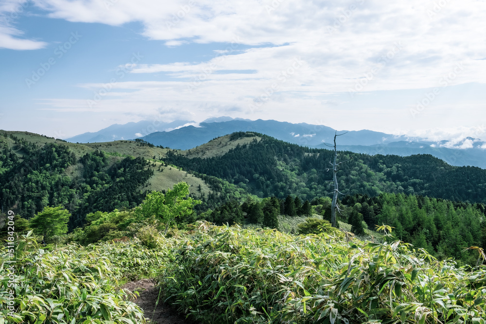 山の風景 山の風景
