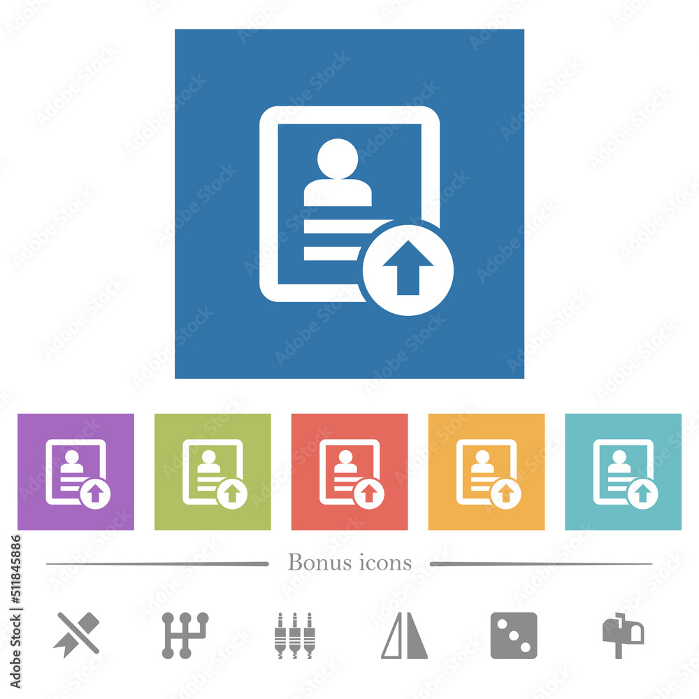 Move up contact flat white icons in square backgrounds Move up contact flat white icons in square backgrounds