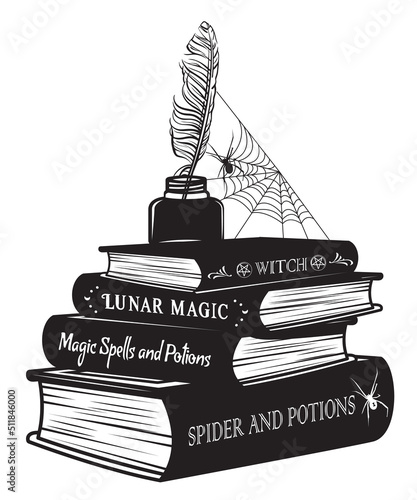 The old spell book for witches.