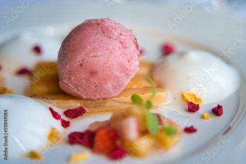 Erdbeeren Rhabarber