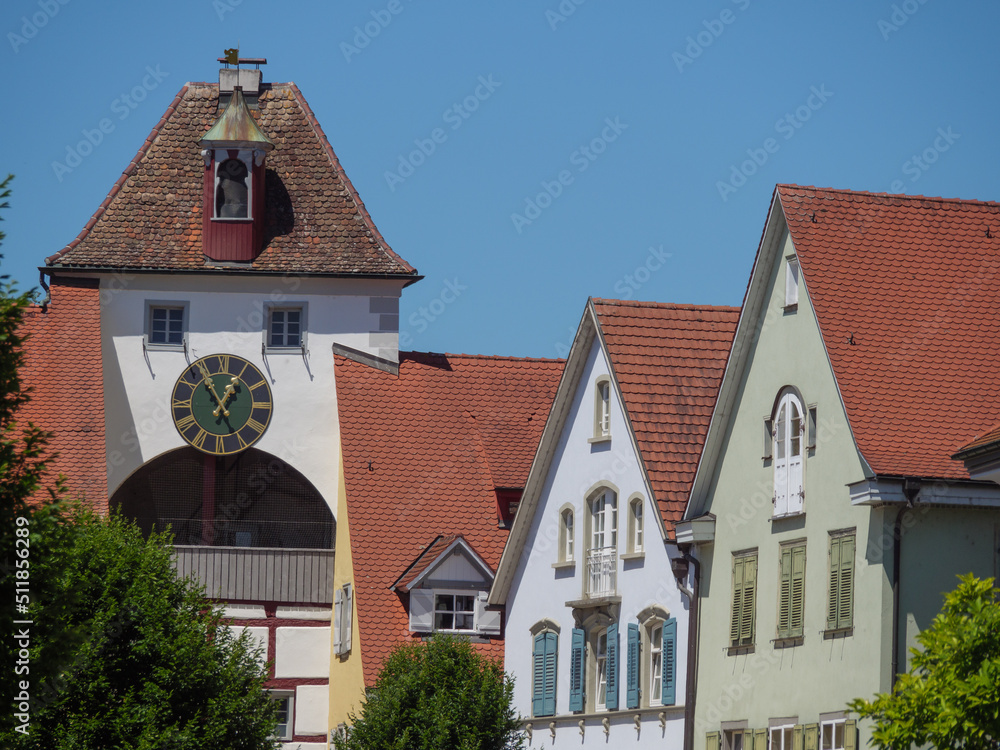 Die Altstadt von Meersburg am Bodensee