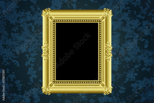 frame, picture, gold, antique, border, decoration, art, photo, golden, empty, vintage, blank, wood, old, design, painting, image, wall, ornate, retro, framework, gallery, baroque, object, isolated
