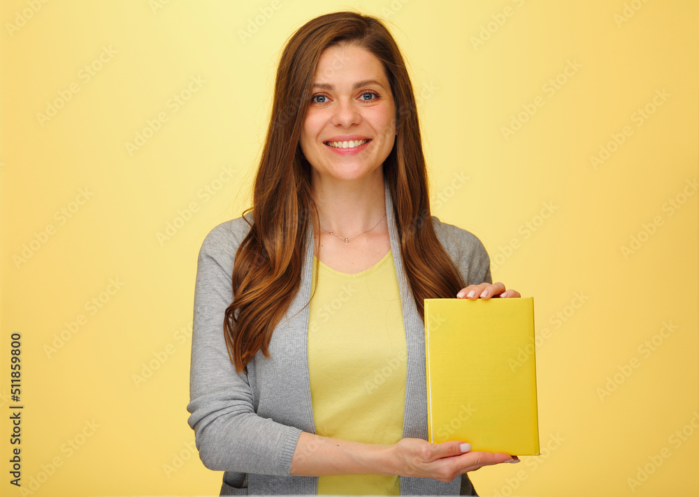 Smiling woman isolated portrait Smiling woman isolated portrait
