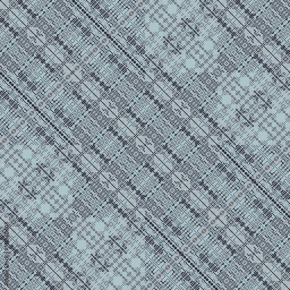 Obraz premium Abstract fabric pattern with light blue color background