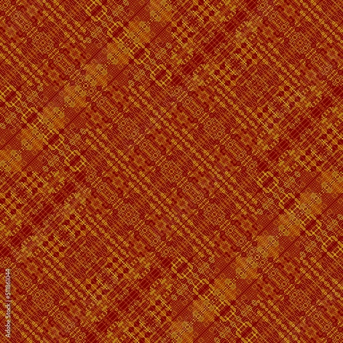 Abstract red fabric pattern