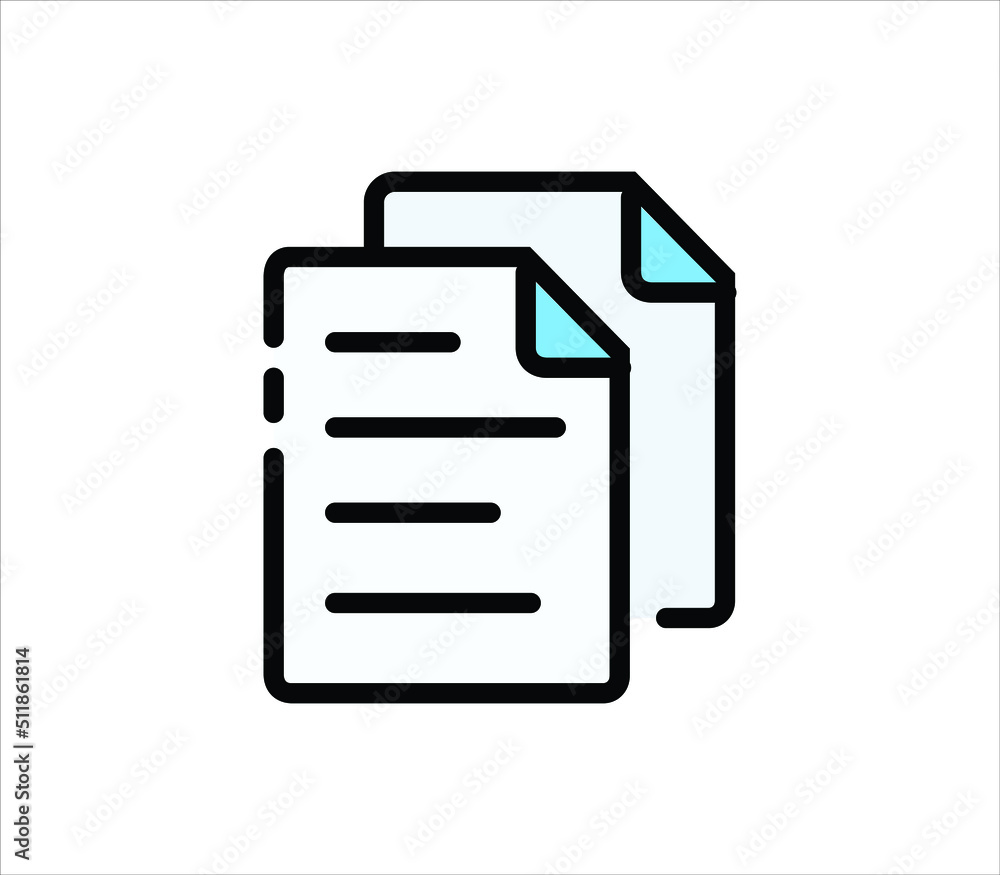 Document icon. Black filled vector illustration. Document symbol on white background. Can be used in web and mobile. Document icon. Black filled vector illustration. Document symbol on white background. Can be used in web and mobile.